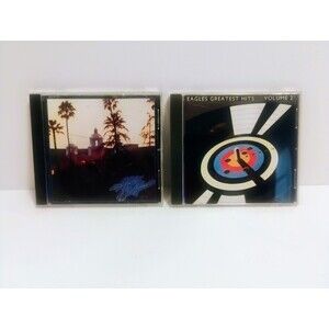 EAGLES CD LOT HOTEL CALIFORNIA & GREATEST HITS VOLUME 2